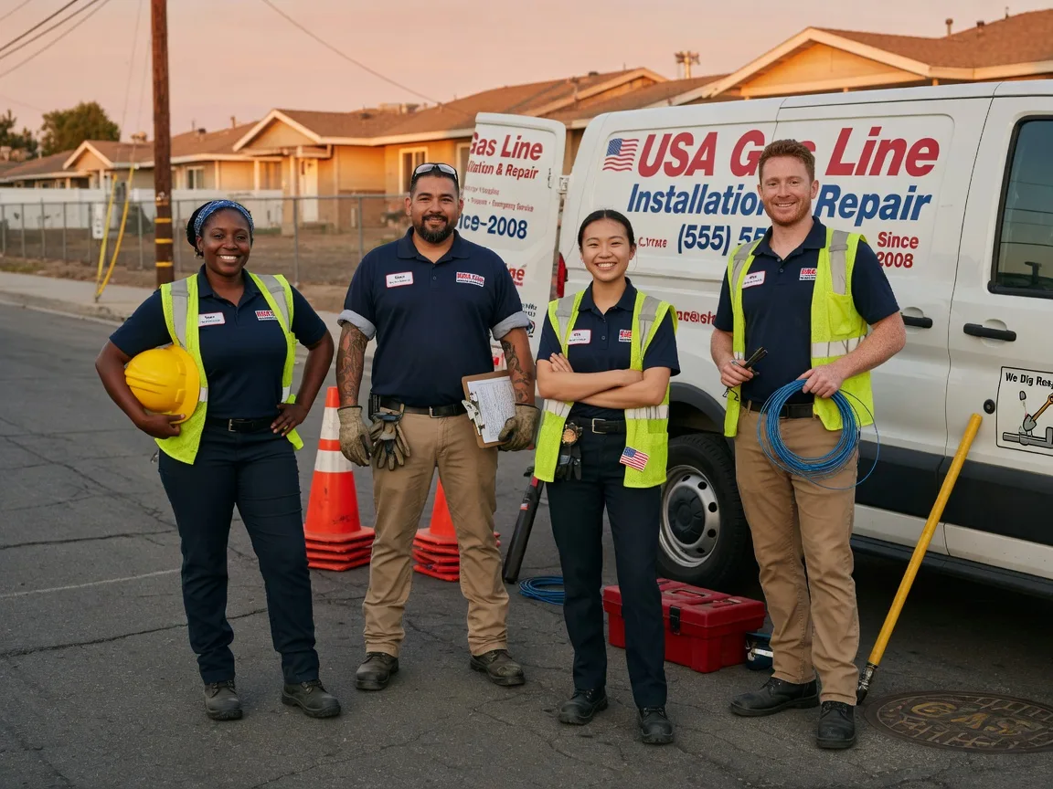 Gas Line Installation company in Bolingbrook, IL